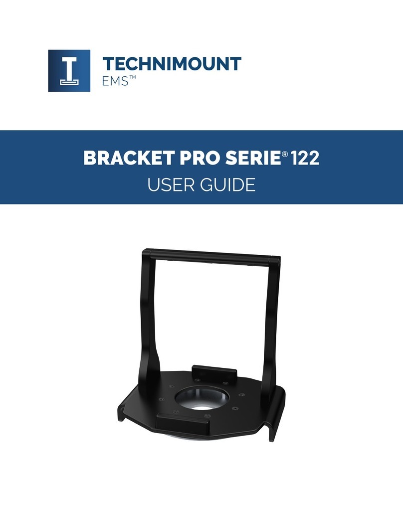 Technimount System PRO 122 Series User manual