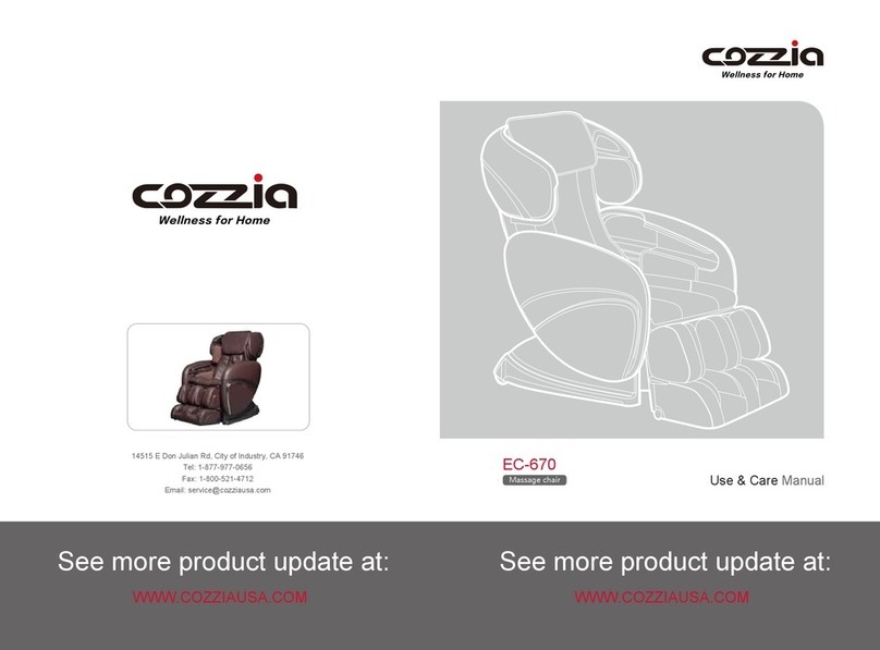 Cozzia EC-670 Use & care manual