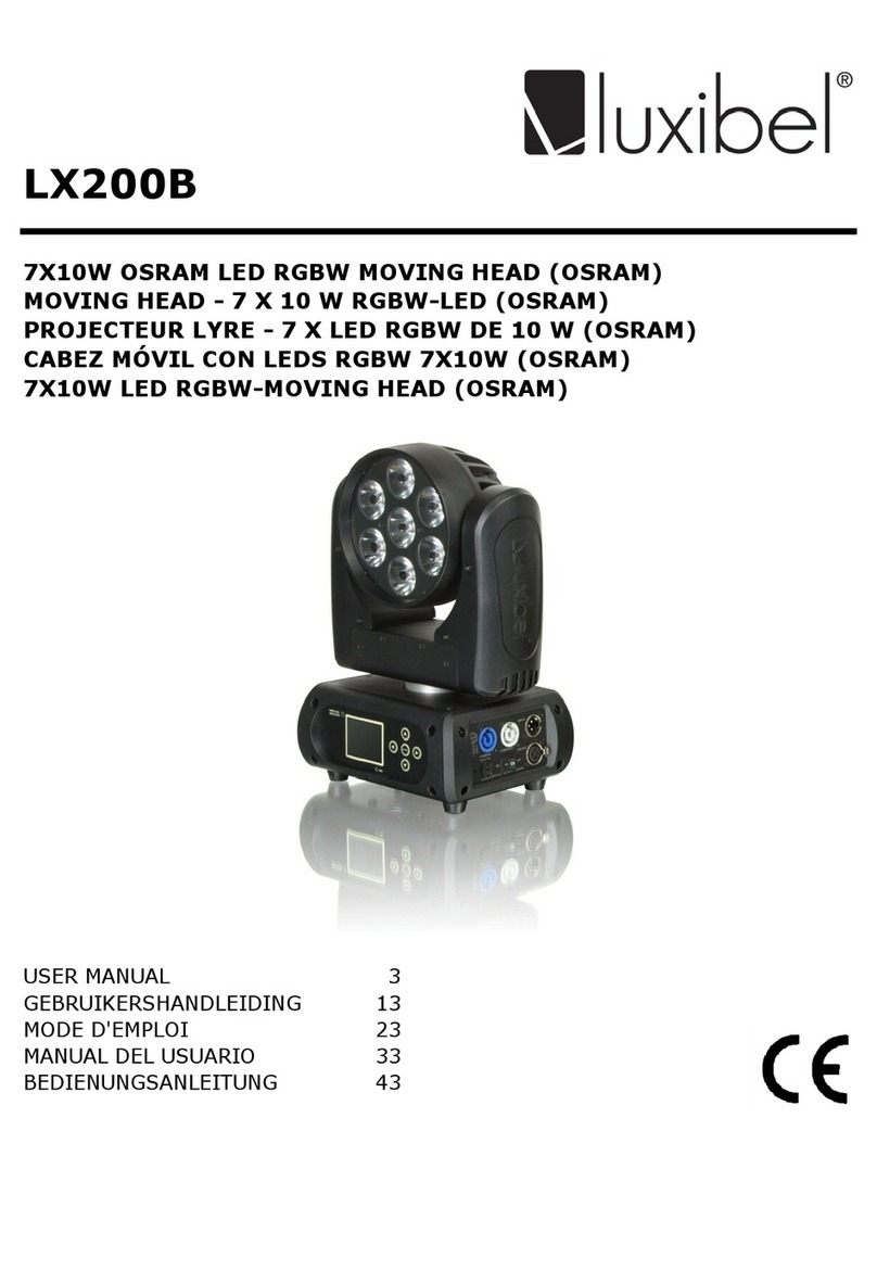 Luxibel LX200B user manual