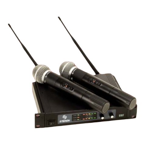 Steren WR-801UHF user manual