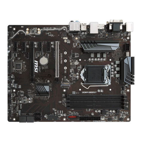 MSI Z370-A PRO User manual
