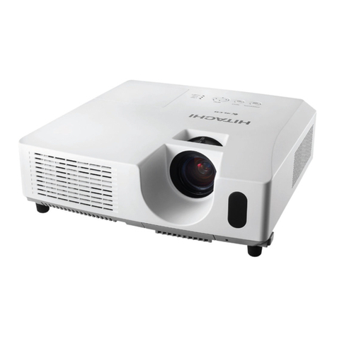 Hitachi CP-X2010N User manual