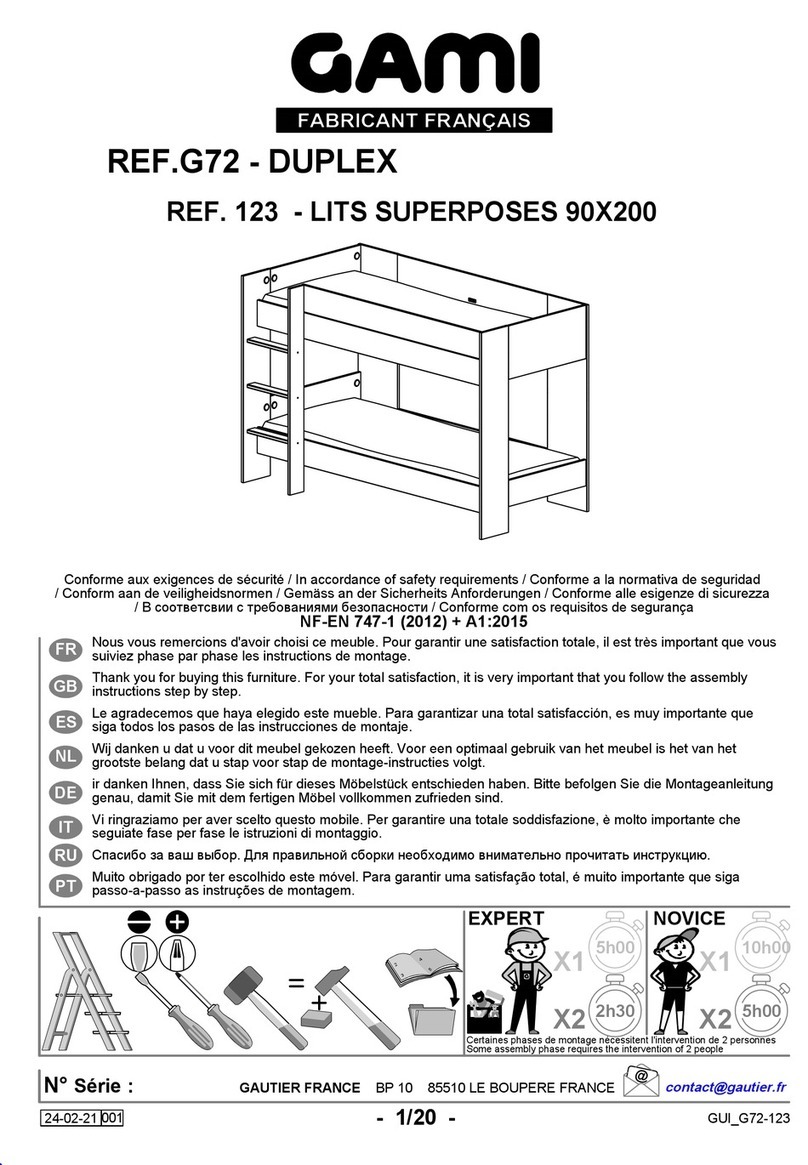Gami G72 User manual
