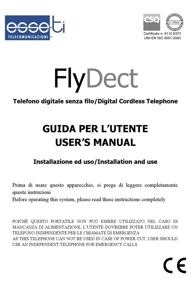 Esse-ti FlyDect user manual