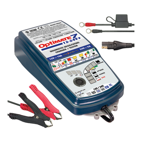 TecMate Optimate 7 Ampmatic User manual