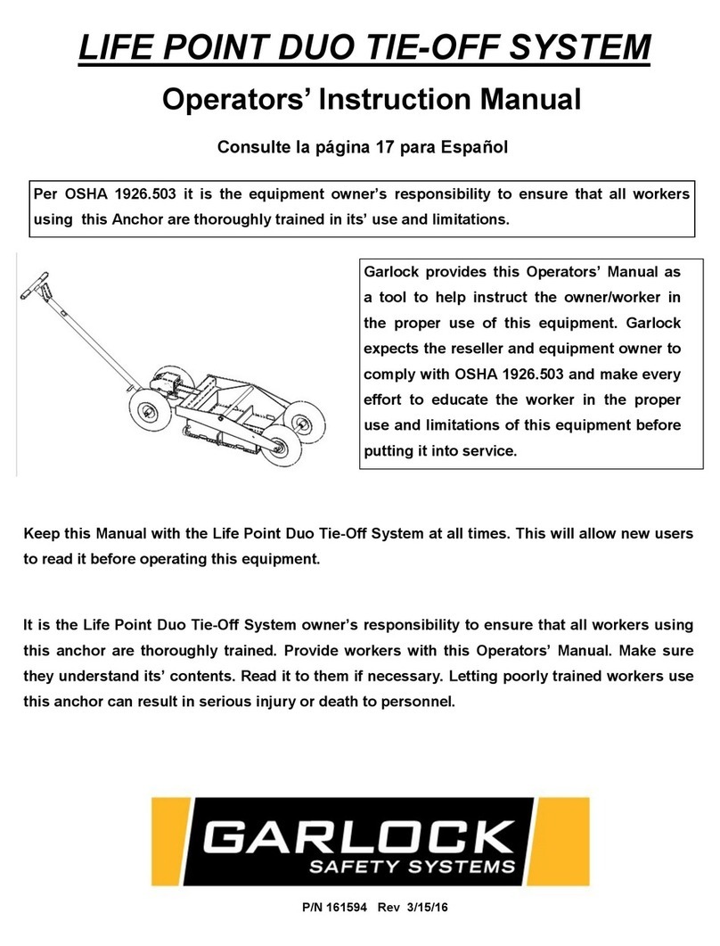 Garlock Life Point Duo User manual
