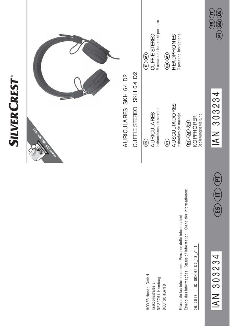 Silvercrest SKH 64 D2 User manual Silvercrest SKH 64 D2 User manual