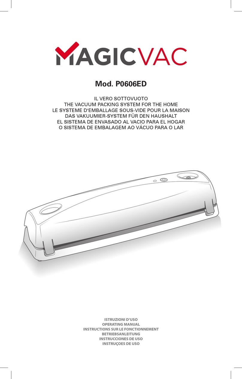 Magic Vac P0606ED operating manual