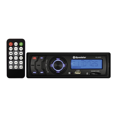 Roadstar RU-265RC User manual