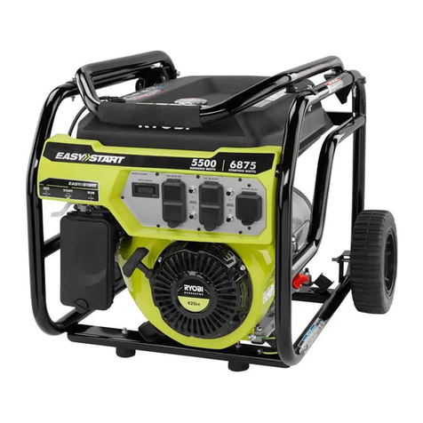 Ryobi RY905500 Operator's manual
