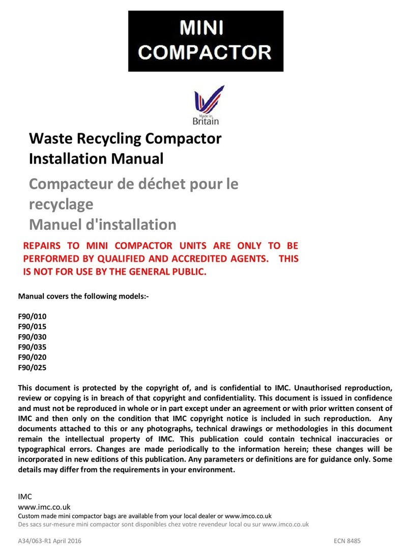 IMC F90/010 User manual