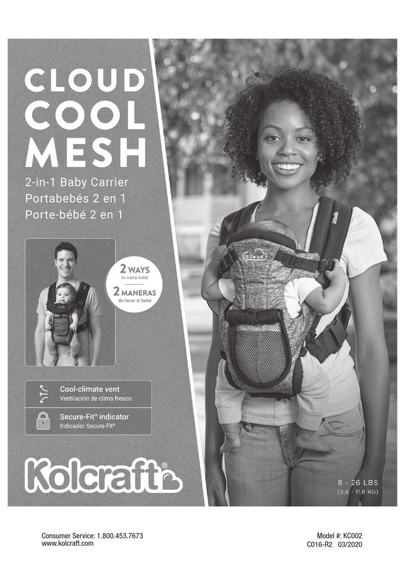 Kolcraft CLOUD COOL MESH manual