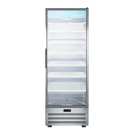 Summit Appliance accucold ACR1718 Series instruction manual