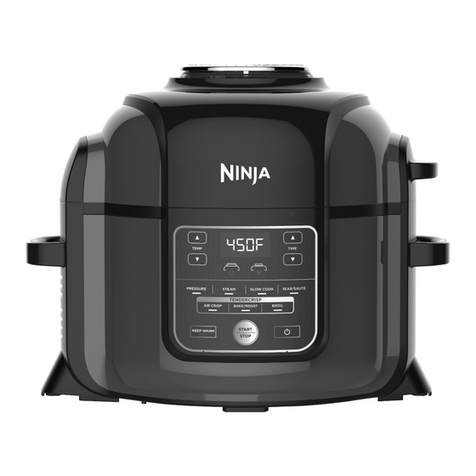 Ninja FOODI TENDERCRISP OP301C User manual