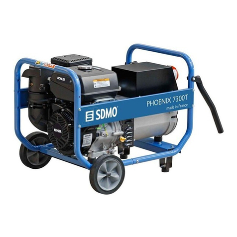 SDMO PHOENIX 7300T Instructions for use