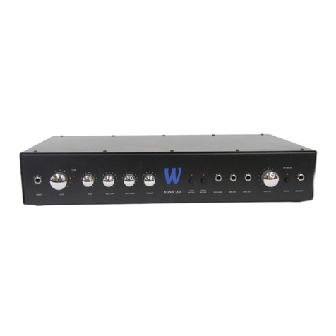 Warwick Sonic II User manual