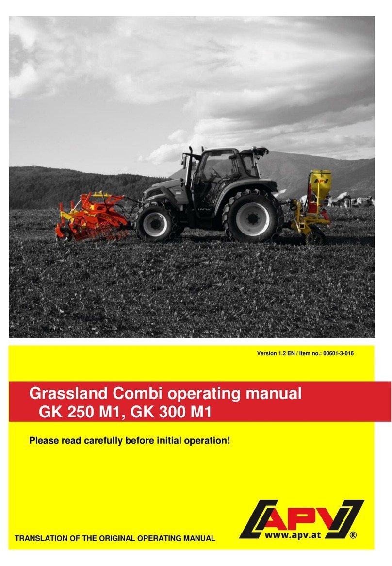 APV Grassland Combi operating manual