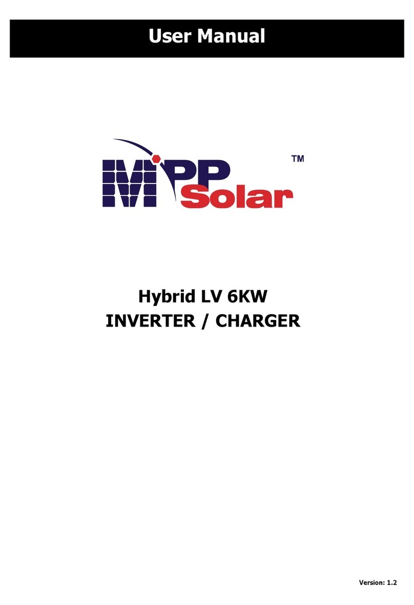 MPP Solar Hybrid LV 6KW User manual
