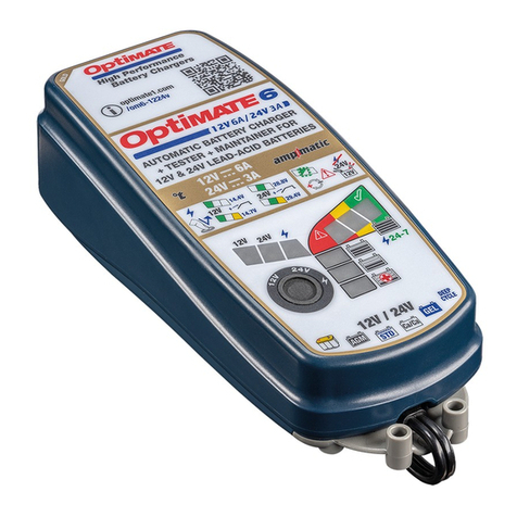 TecMate OptiMate 6 TM380 User manual