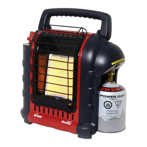 MrHeater Portable Buddy Operating instructions and owner's manual