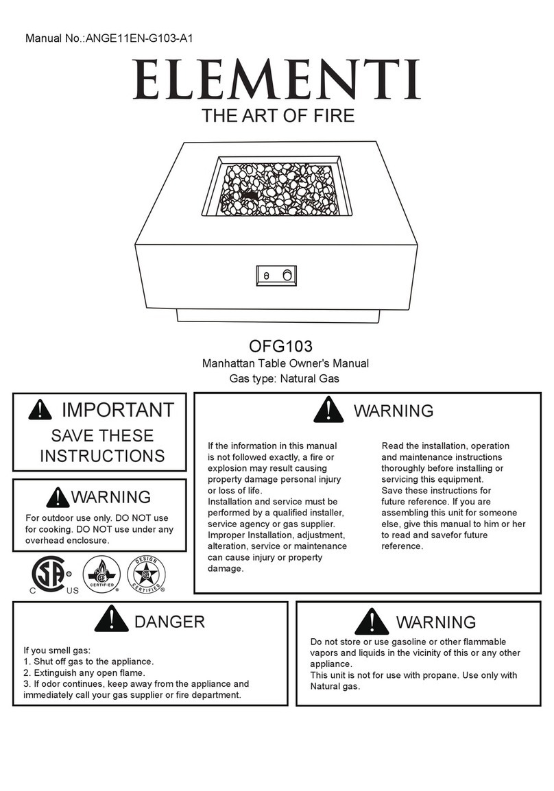 ELEMENTI Manhattan User manual