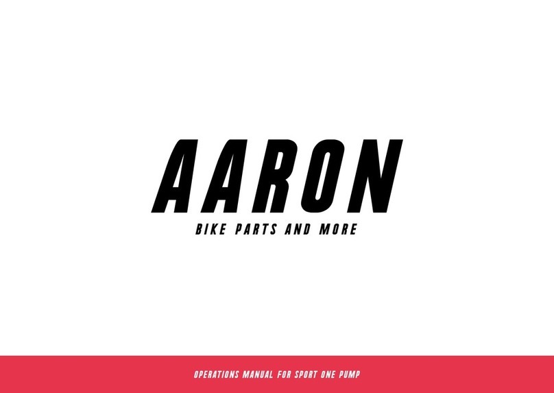 Aaron SPORT ONE Operation manual