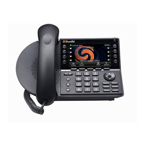 SHORE TEL Sky manual