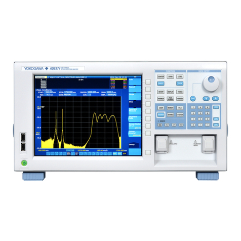 YOKOGAWA AQ6374 User manual