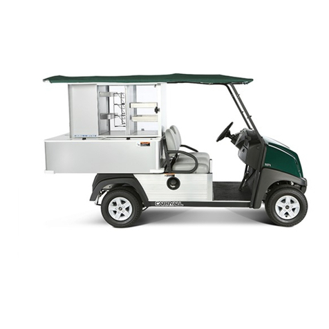 Club Car Cafe Express Owner's manual supplement