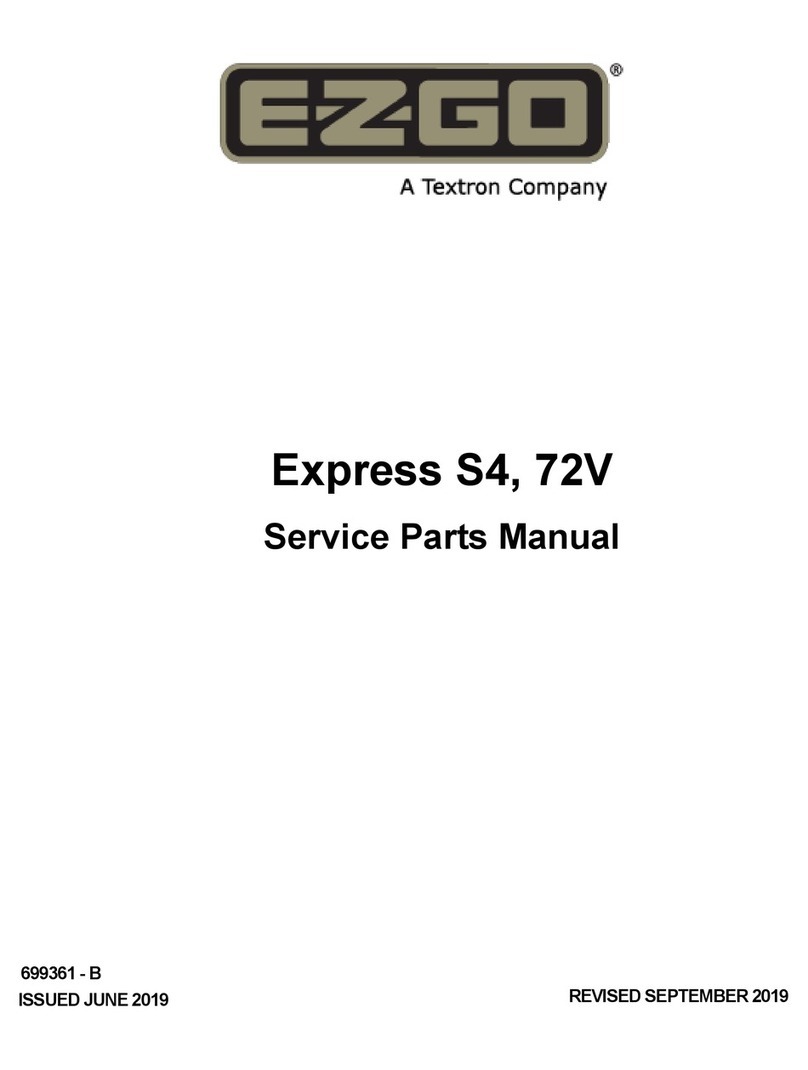 Textron EZGO EXPRESS S4 Service & parts manual