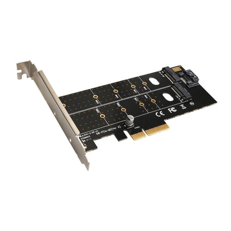 Evolveo NVME & M.2 SSD PCIe manual