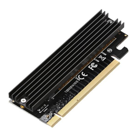 Evolveo NVME PCIe x16 manual