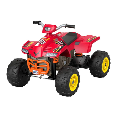Hot Wheels Power Wheels GWT20 owner's manual