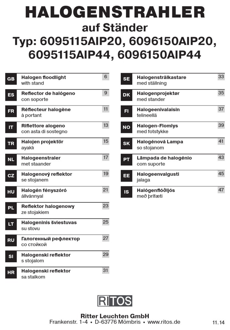 Ritos 6095115AIP20 User manual