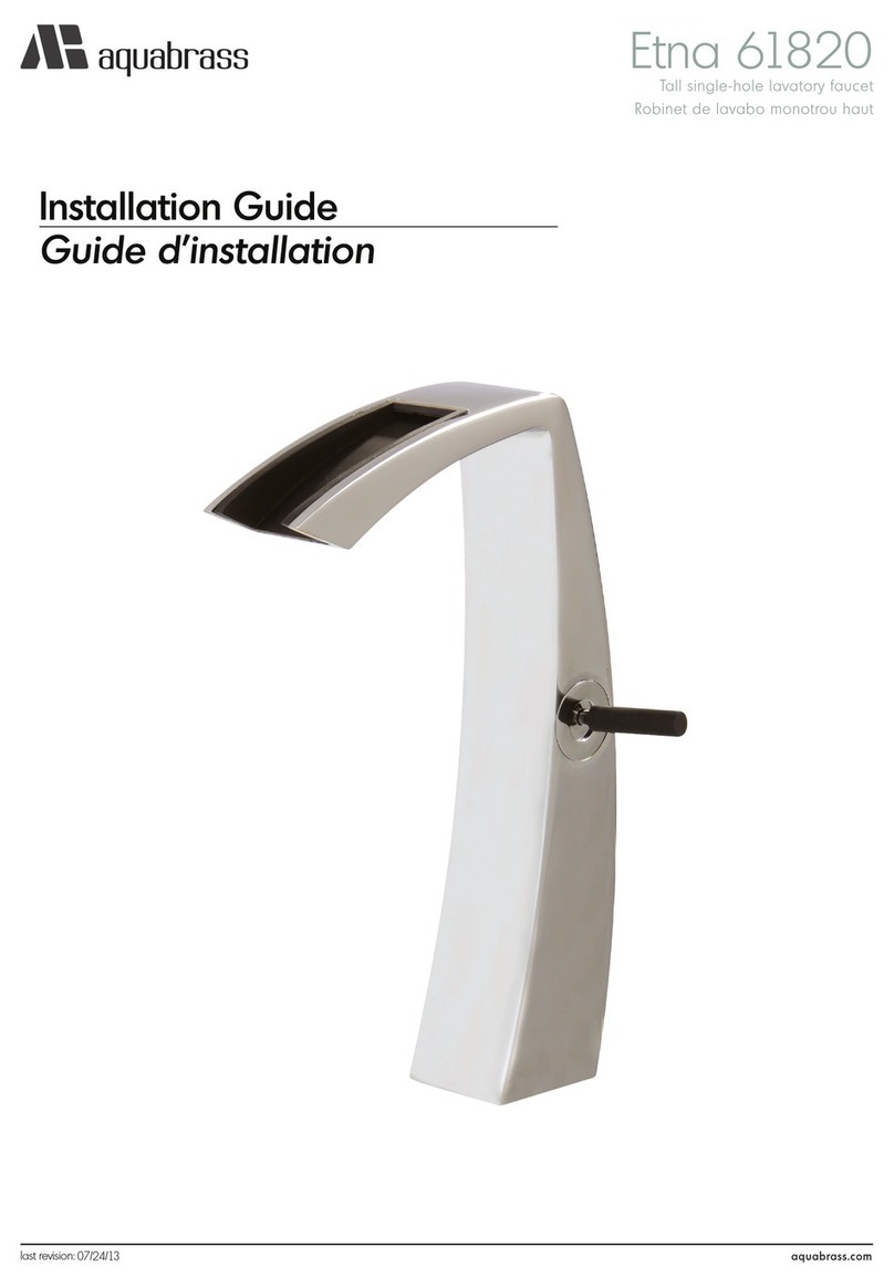 aquabrass Etna 61820 installation guide