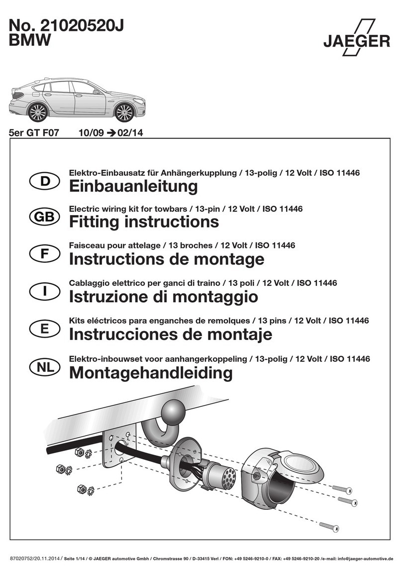 Jaeger 21020520J User manual