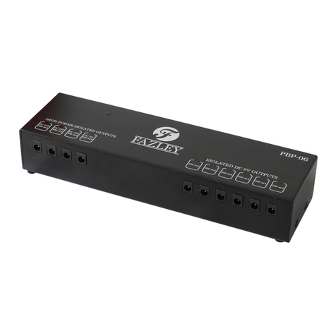 FAZLEY PBP-06 User manual