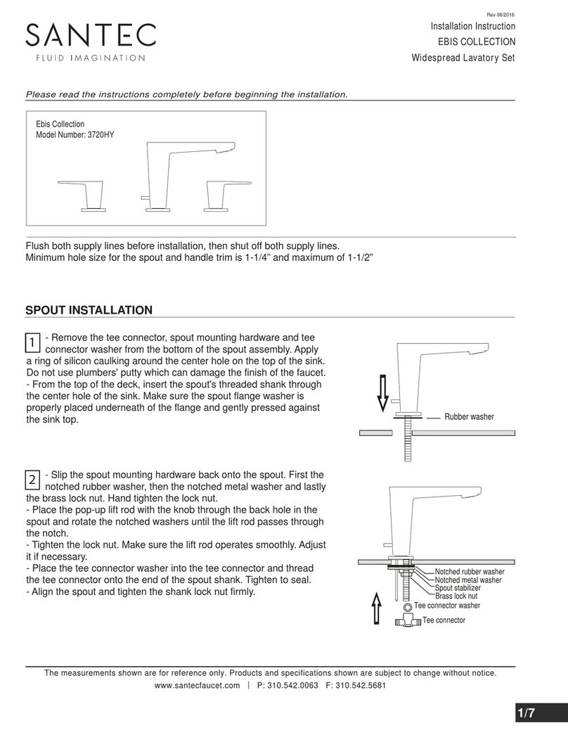 Santec Ebis 3720HY Installation instruction