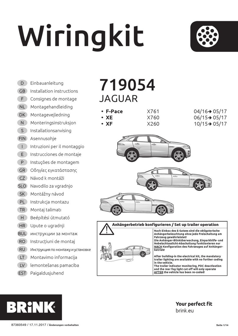 Brink 719054 installation instructions