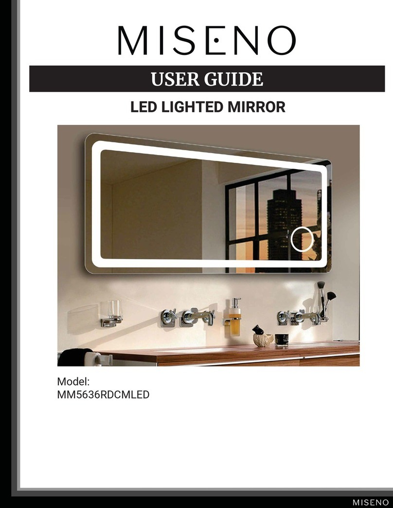 miseno MM5636RDCMLED User manual