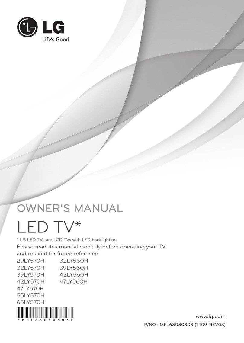 LG 29LY570H User manual
