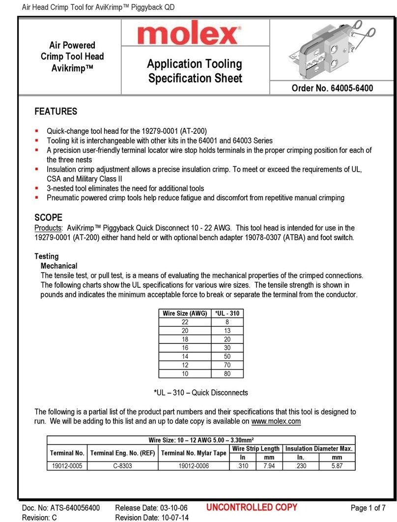 molex 64005-6400 User manual molex 64005-6400 User manual