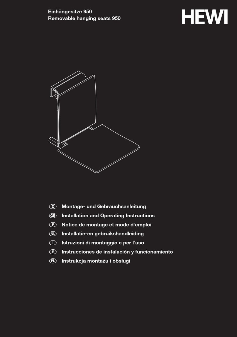 Hewi 950.51.10090 Installation and operating instructions