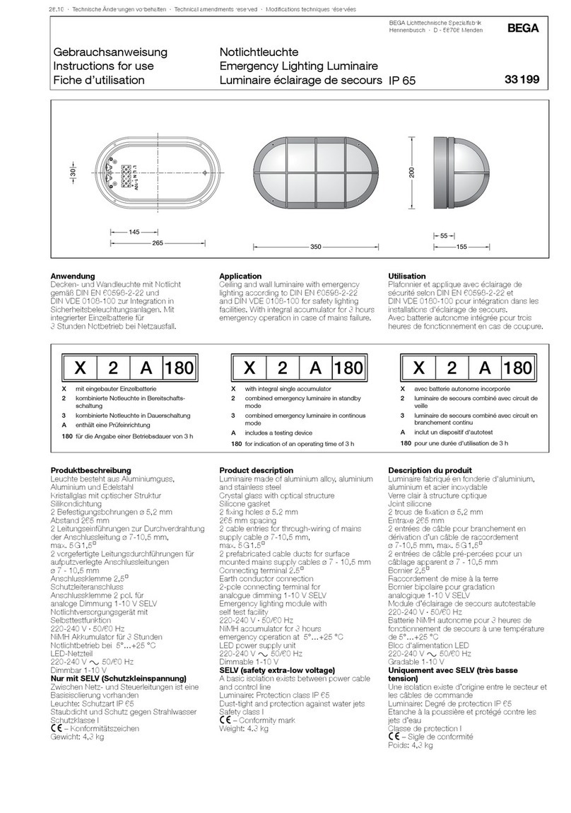 BEGA 33 199 manual