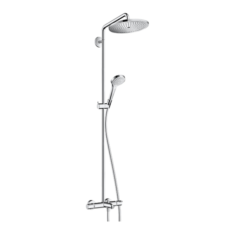 Hans Grohe Croma Select S 280 1jet 26557000 Instructions for use/assembly instructions Hans Grohe Croma Select S 280 1jet 26557000 Instructions for use/assembly instructions