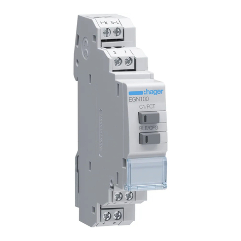hager EGN100 User manual