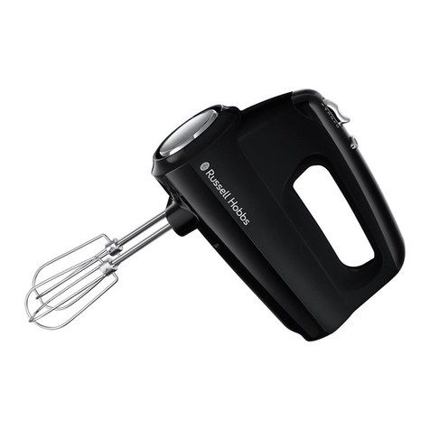 Russell Hobbs DESIRE RHMX5BLK Instructions & warranty