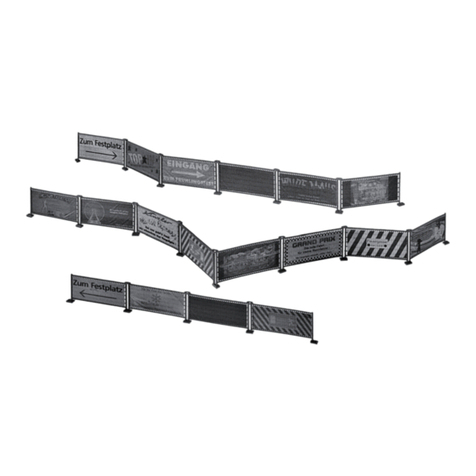 Faller FAIRGROUND BARRIERS AND SIGNS User manual