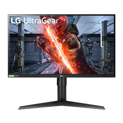 LG UltraGear 27GL83A User manual