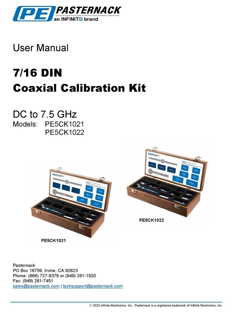 Infinite Pasternack PE5CK1021 user manual